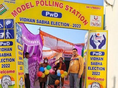 150 Adarsh polling booths have been set up in the state