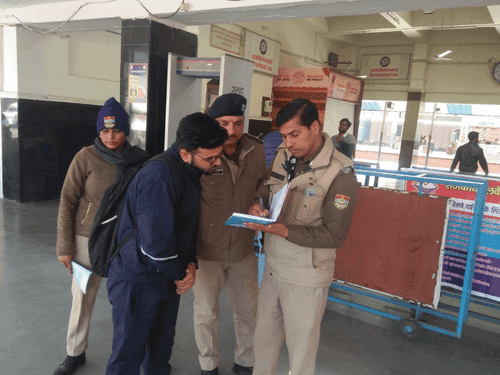 Railway passengers made aware for safe travel