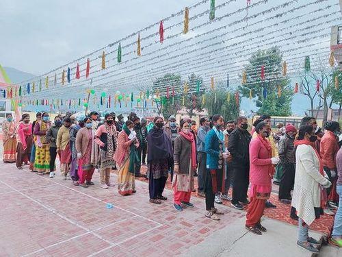 Inspection is done by Mr. District Magistrate Bageshwar and Superintendent of Police Bageshwar