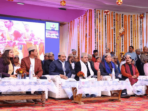 CM Dhami participated in the inauguration program of Uttarayani Mela-2023