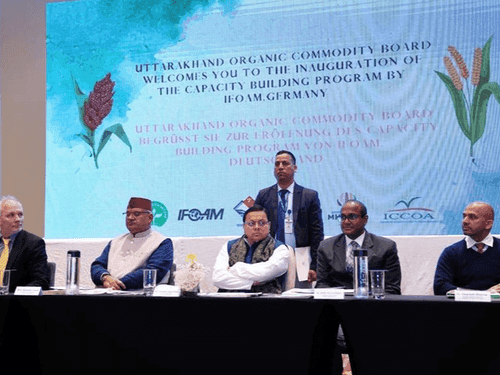 CM Dhami participated in the workshop organized by Uttarakhand Organic Products Council