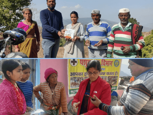 Veterinary / sterility prevention camp was organized in Sarpatta village