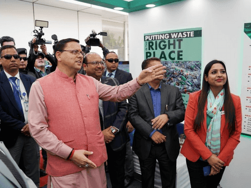 CM Dhami participated in 'Plastic Waste Management' workshop