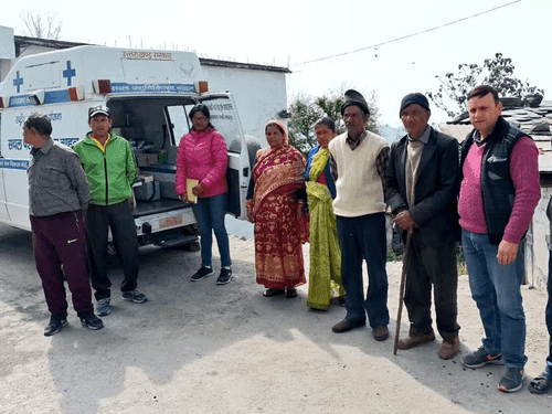 Veterinary camp was organized in village Dunga and Digtoli