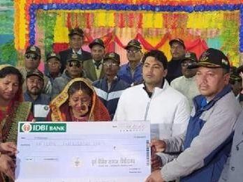 Bharat Mata's cheers engaged in the marriage of Kargil martyr's daughter