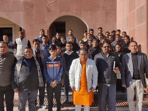 Education Minister Dr. Dhan Singh Rawat inspected Government Professional College