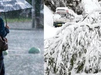 Snowfall and hailstorm alert by Meteorological Department