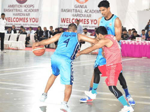 Sports Minister Rekha Arya inaugurated the basketball tournament competition