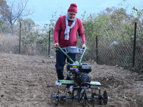 CM Dhami plowed the fields in Tiwar village