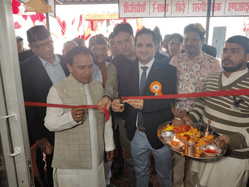 Health Minister Dr. Dhan Singh Rawat inaugurated the Diagnostic Center in Raipur