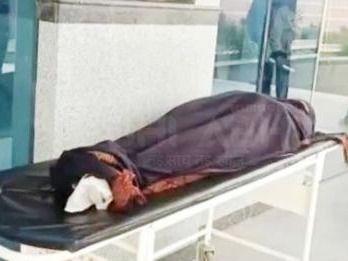 The sudden death of a young man who came to sleep at a friend's house