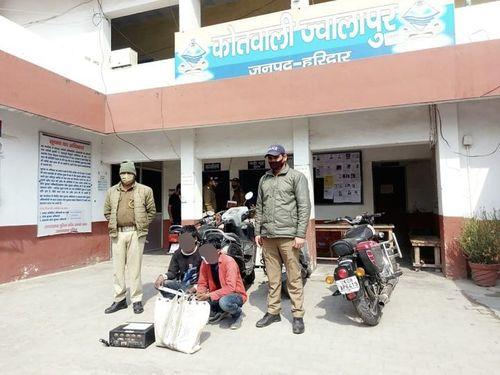 Jwalapur Police revealed theft in the temple/closed house in 24 hours