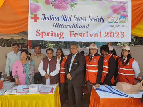 Minister Dr. Dhan Singh Rawat participated in 'Vasantotsav 2023'