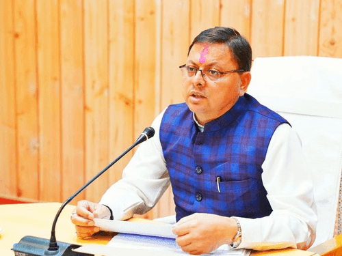 CM Dhami reviewed the assembly constituencies of Almora