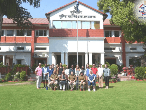 American students and teachers visited Uttarakhand Police Headquarters