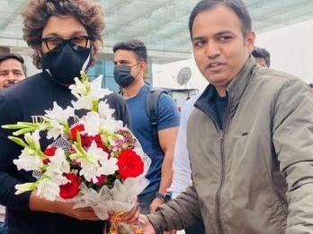 Superstar Allu Arjun reached Uttarakhand