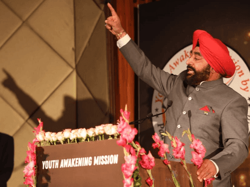 Governor Gurmit Singh participated in the 'Yuva Abhyudaya Mission' program