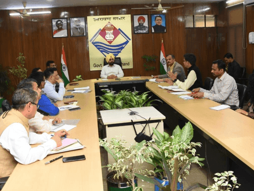 CS Dr. S.S. Sandhu held a meeting with the officials of the Forest Department