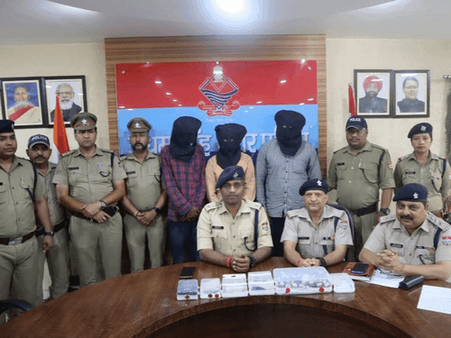 One accused arrested with 104.10 grams of smack