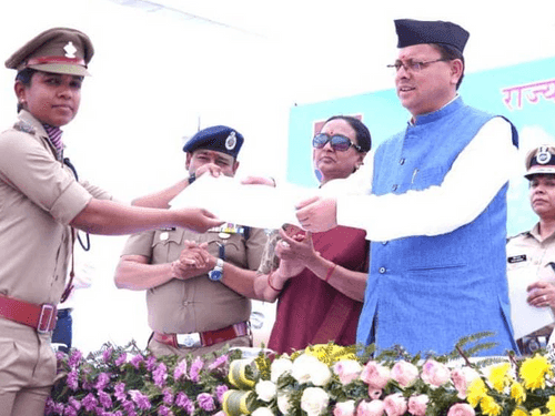 CM Dhami inaugurated the newly constructed headquarters building and fire station of SDRF