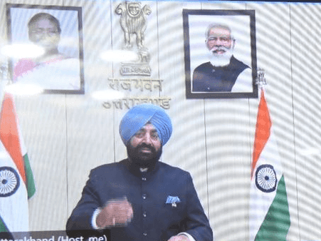 Governor Gurmit Singh addressed the 18th convention of Uttar Pradesh-Uttarakhand Economic Association