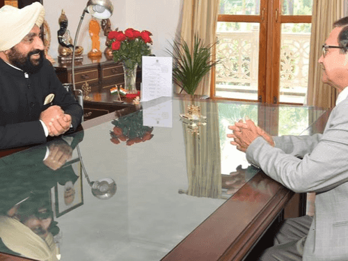 Chairman, Uttarakhand Human Rights Commission met Governor Gurmit Singh