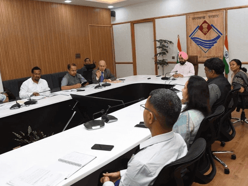 Chief Secretary Dr. S. S. Sandhu inaugurated the training module