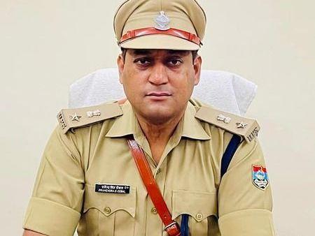 Annual inspection of police station Buggawala by SP Dehat Pramendra Dobal