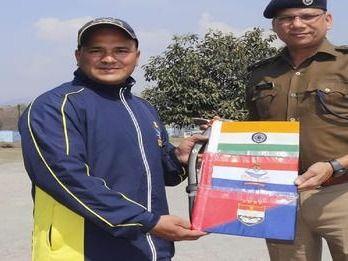 Uttarakhand Police personnel returned after conquering the top of Mount Kilimanjaro