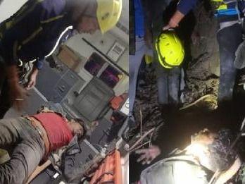 Five people injured in road accident