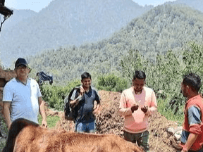 Public awareness camps were organized to prevent lumpy skin disease