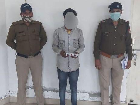 Action against intoxicants of Bahadurabad Police
