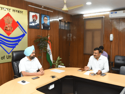 CS Dr. S.S. Sandhu reviewed Garsain infrastructure development works