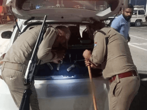 Action taken by Haridwar Police against cow smugglers