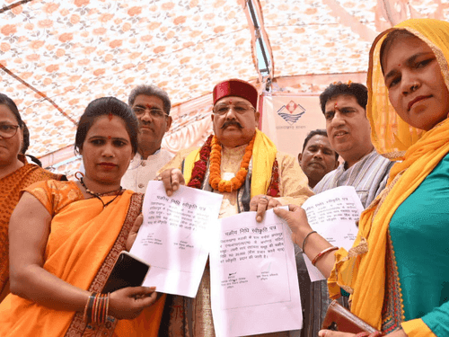 Cabinet Minister Satpal Maharaj inaugurated various development schemes in Block Roorkee