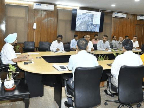 A meeting of the Expenditure Finance Committee was organized under the chairmanship of the Chief Secretary