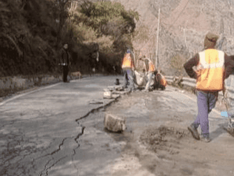 Construction work of Helang bypass road started after five months