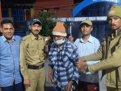Almora Police handed over mentally challenged person to his relatives