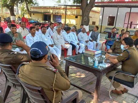 Mangalore Police organized a seminar with CLG members and respected people of the area