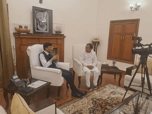 Cabinet Minister Dr. Dhan Singh Rawat met the Union Health Minister