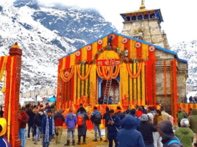 Kedarnath yatra stopped due to rain