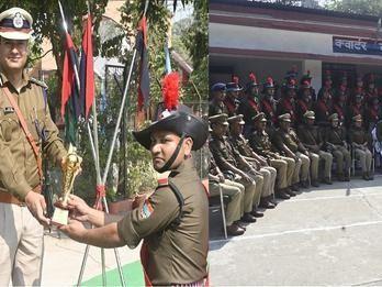 DIG Janmejay Khanduri administered oath to 31 trainee constables