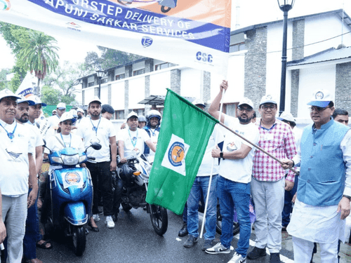 CM Dhami flagged off 'Apni Sarkar' citizen services at your doorstep scheme