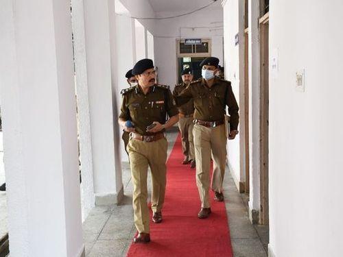 Annual inspection of branches of police office done by DIG / SSP