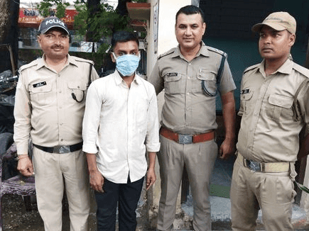 Nainital Police arrested the man who set mango bags on fire after drinking alcohol