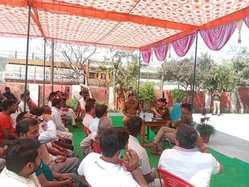 Haridwar police alert about Holi festival, gave a message of peace and friendship to the people