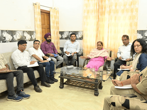 Image for Assembly Speaker Smt. Ritu Khanduri reviews heavy rains and disaster management