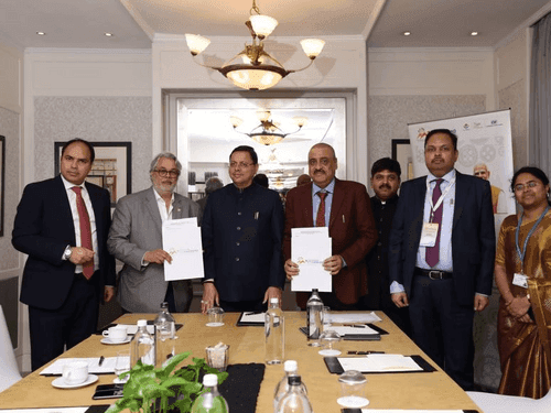 CM Dhami participated in the road show for Global Investor Summit