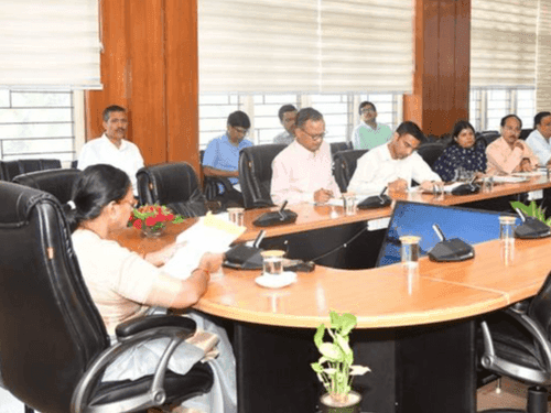 Additional Chief Secretary reviewed the implementation of the instructions given