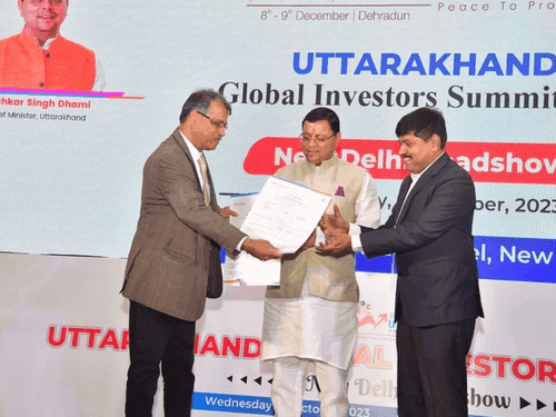 MoU worth Rs 15 thousand crore signed between Uttarakhand Government and JSW Neo Ltd.
